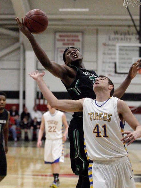 Whitefish Bay Dominican's Diamond Stone was co-Mr. Basketball in 2015.